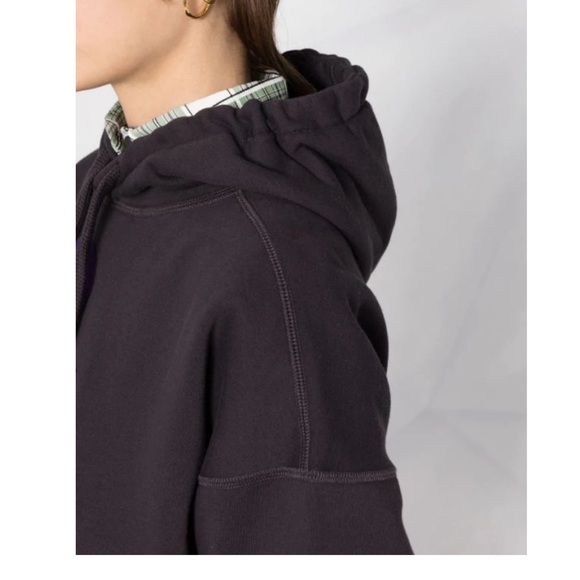 Isabel Marant Étoile logo-patch long-sleeve hoodie, SIZE 36 SIZE SMALL. 0254 - Picture 4 of 11